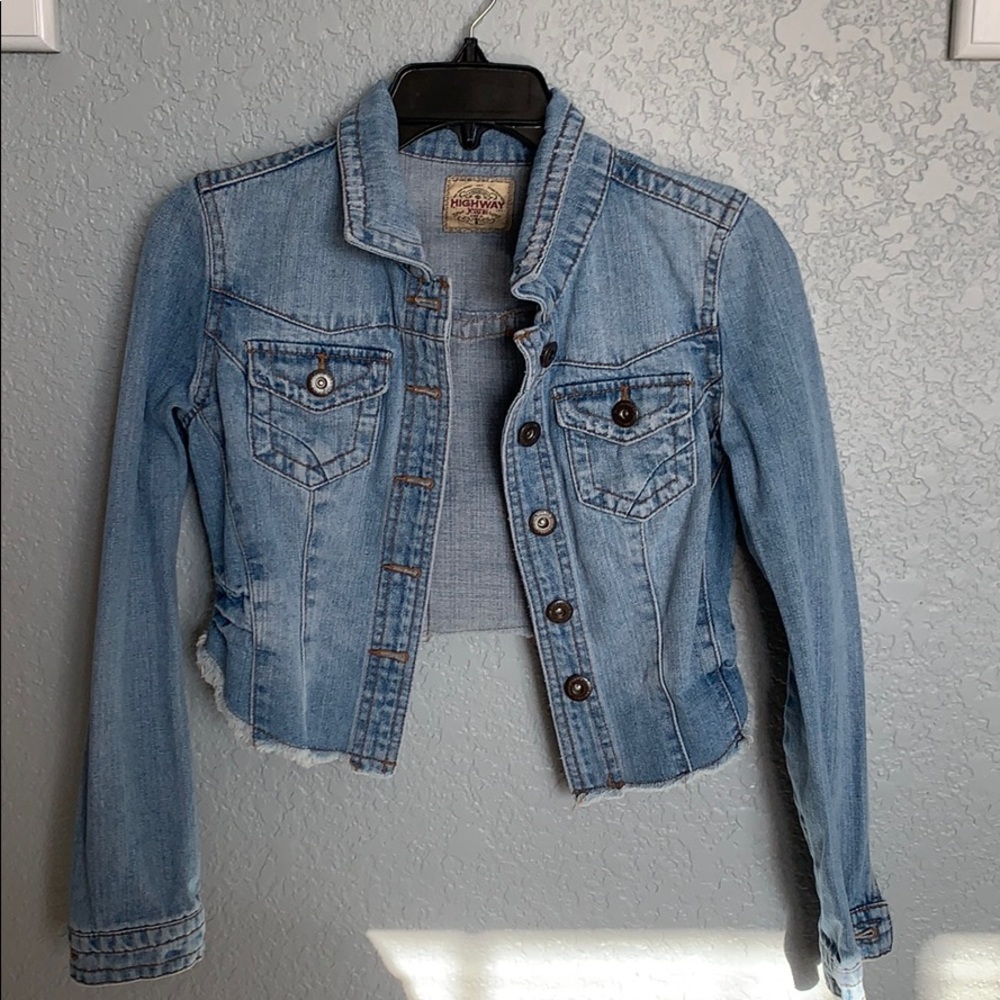 Crop Jean jacket